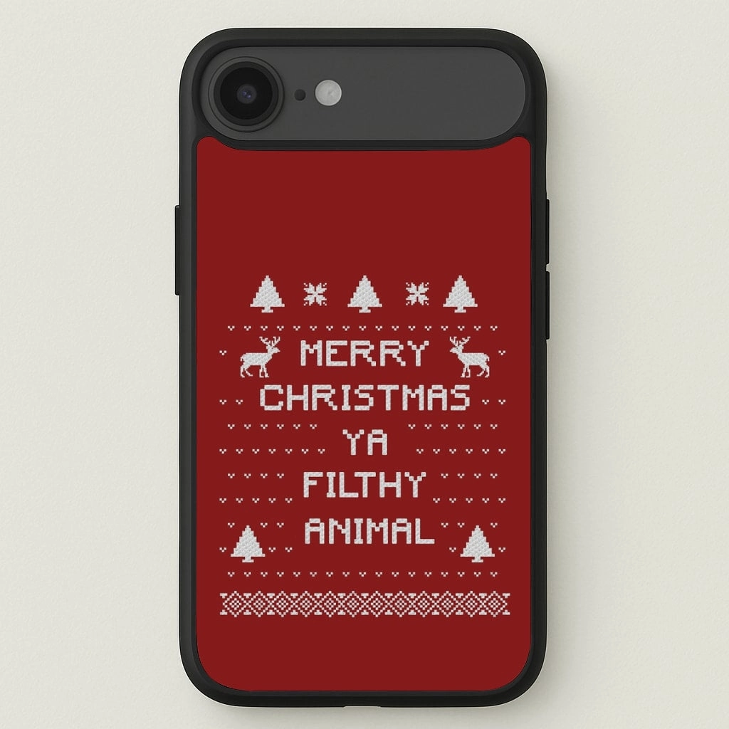 Merry Christmas Ya Filthy Animal Phone Case Shock Guard Luxury Style