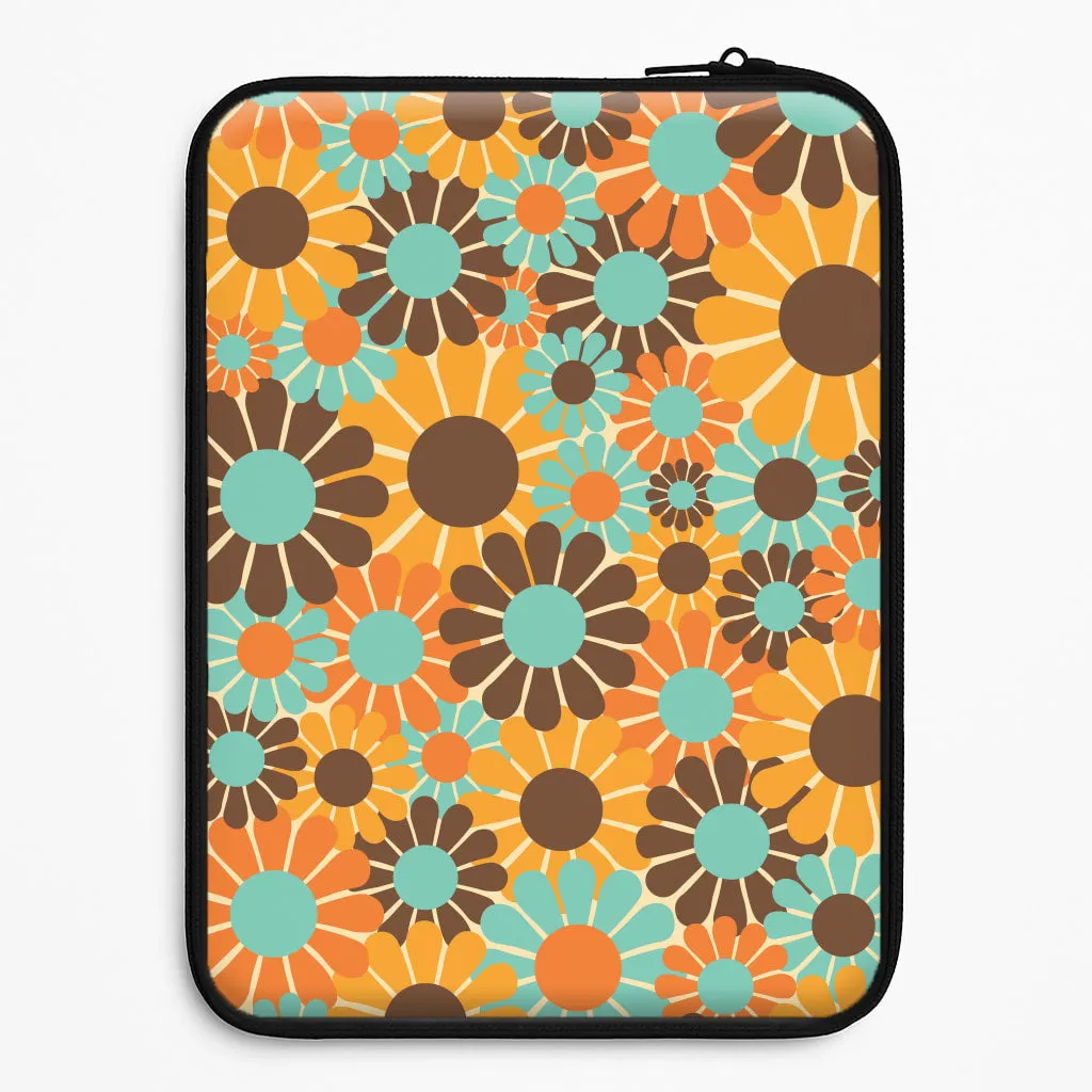 Flower Collage  Laptop Sleeve Durable Pattern Texture