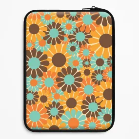 Flower Collage  Laptop Sleeve Durable Pattern Texture