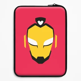 Metal Heart Hero Face Laptop Sleeve Perfect Fit soft look
