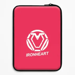 Metal Heart Symbol Laptop Sleeve Polished Surface