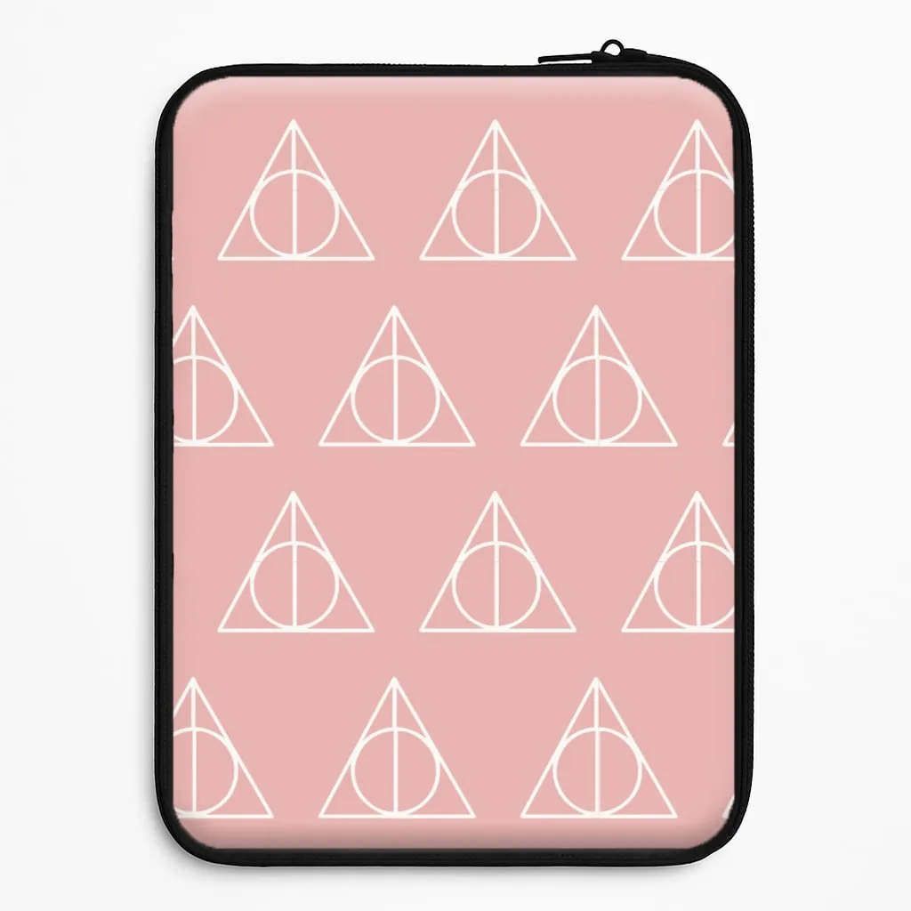 The Deathly Hallows Symbol Pattern Laptop Sleeve Shock Surface