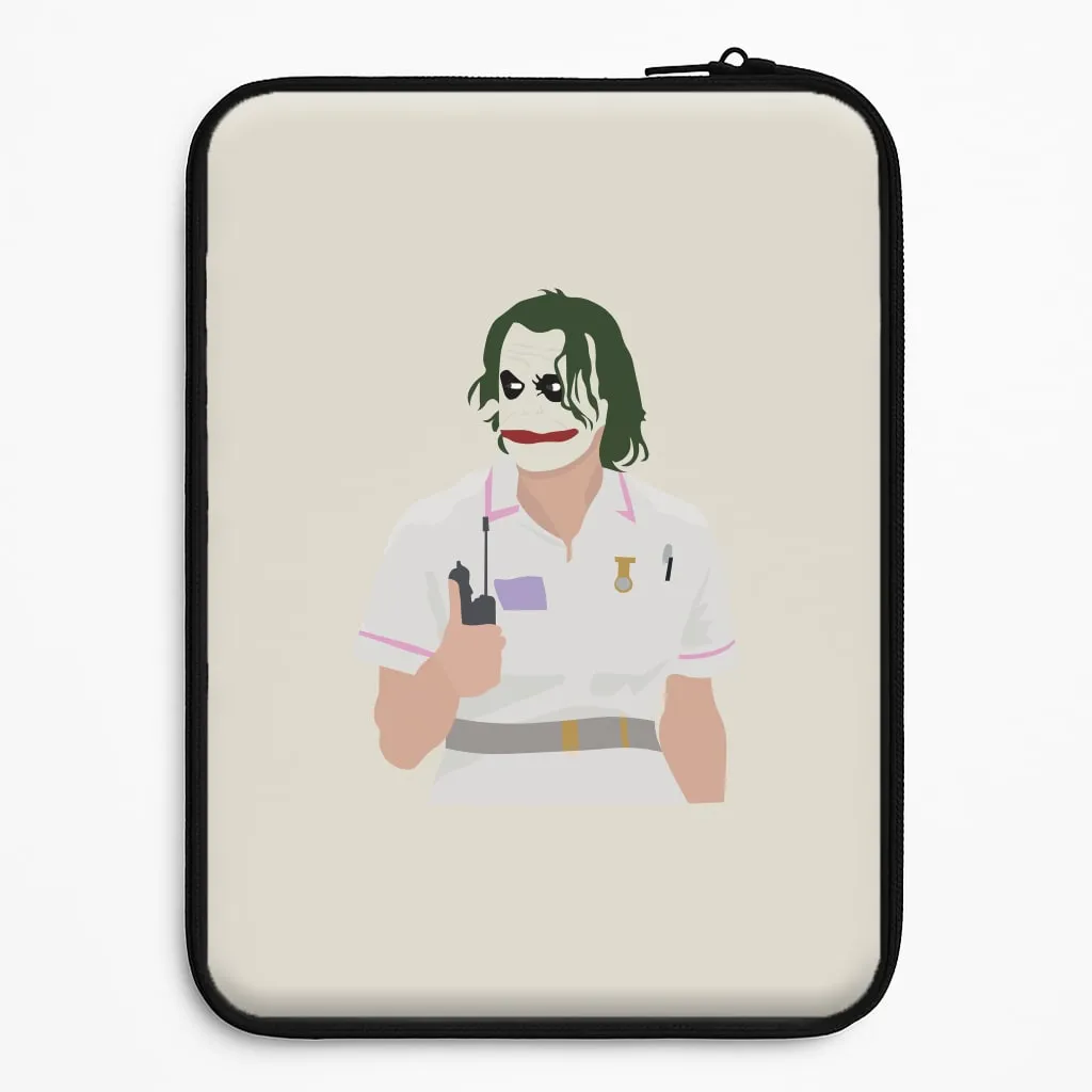 Light Build Premium Style Nurse Joker Laptop Sleeve