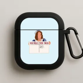 You Suck Tally AirPods Case sleek ultra slim cover magnetic closure earbuds case