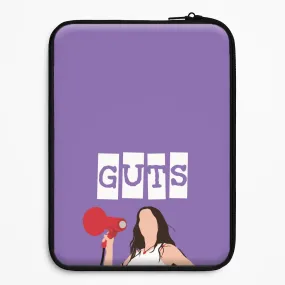 Shockproof Corners High strength Olivia Red Megaphone Laptop Sleeve