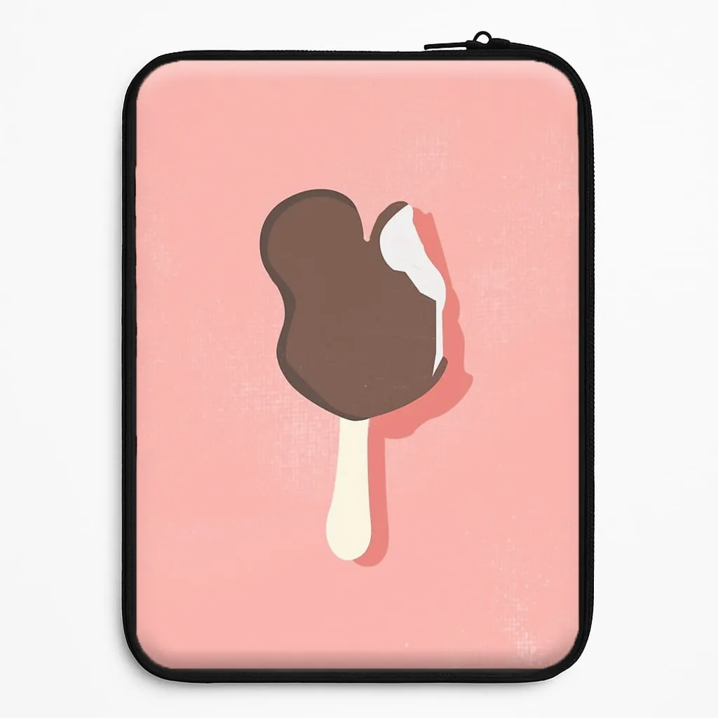 Fashion Touch Protective Build Pink Mouse Ice Cream Laptop Sleeve