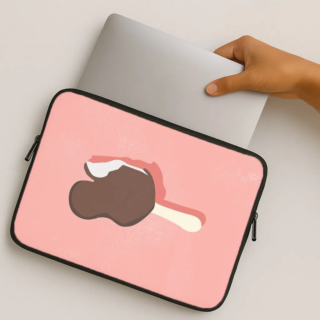 Pink Mouse Ice Cream Laptop Sleeve Compact Pattern Protective Craft