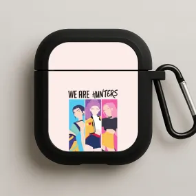 personalized airpods case We Are Hunters AirPods Case