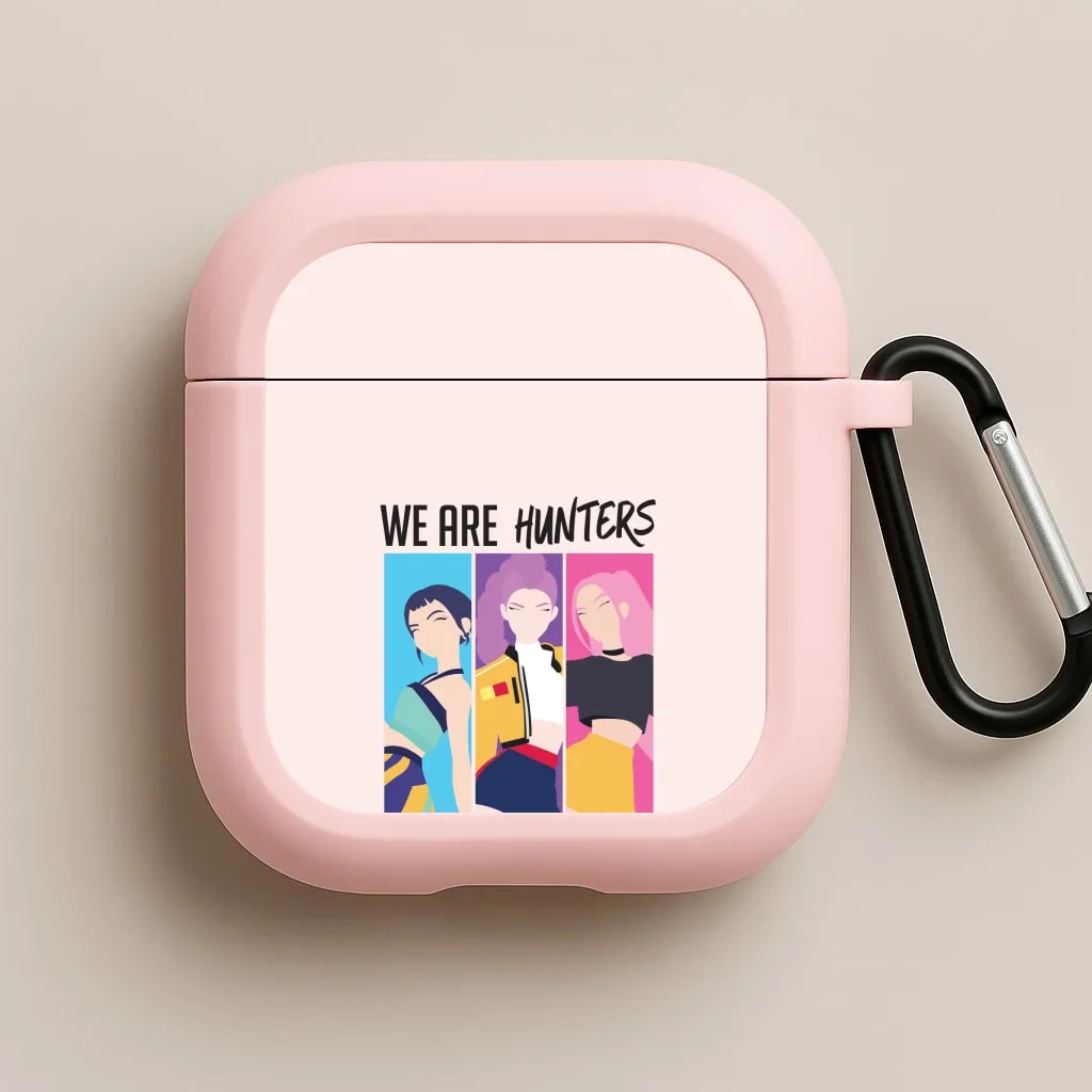 compact gradient silicone shell We Are Hunters AirPods Case