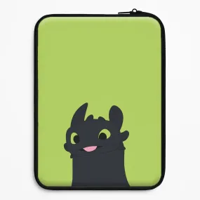Elegant Comfort Black Fury Dragon Laptop Sleeve