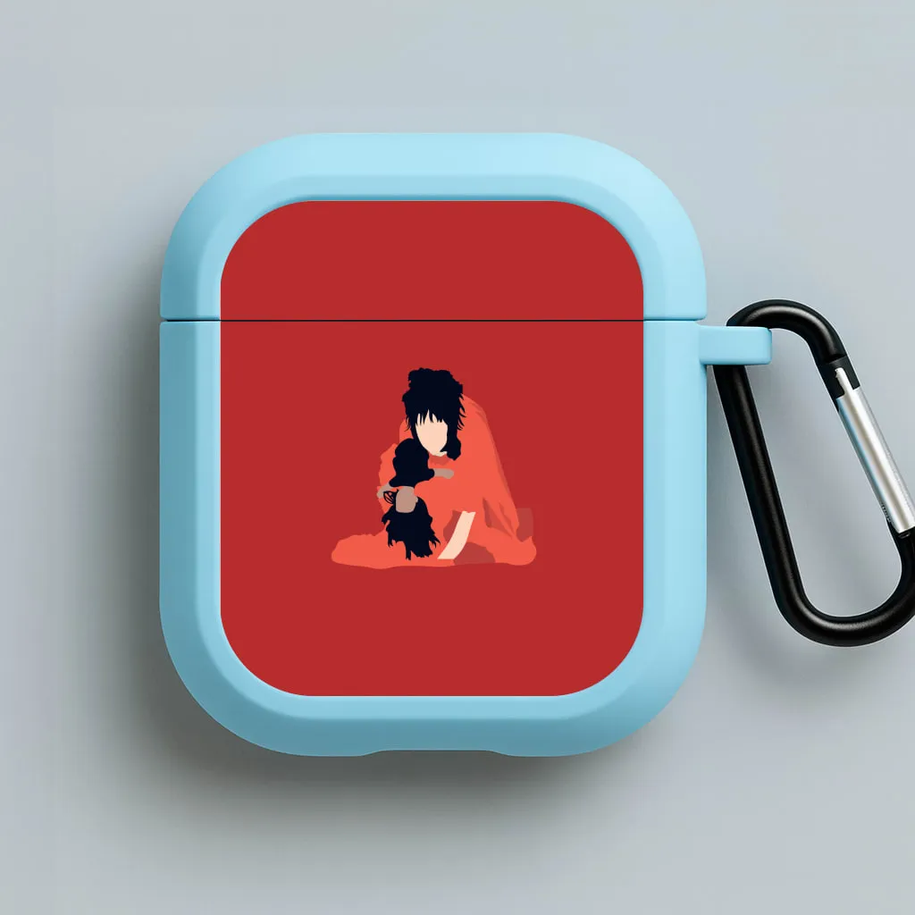 durable lightweight commuter silicone airpods case vivid fashion airpods case Lydia - Beetle Halloween AirPods Case