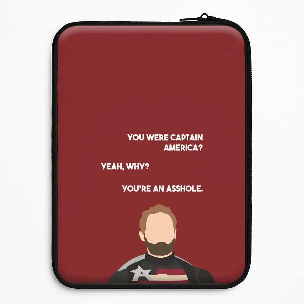 Handy Use Minimal Texture Layer You're An Asshole Laptop Sleeve