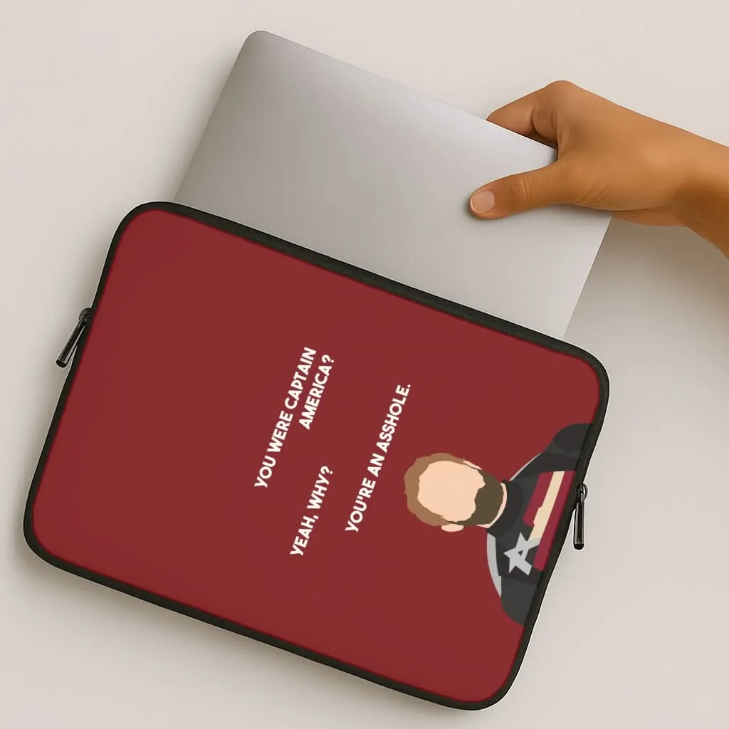 Protective Lining Premium Shield You're An Asshole Laptop Sleeve