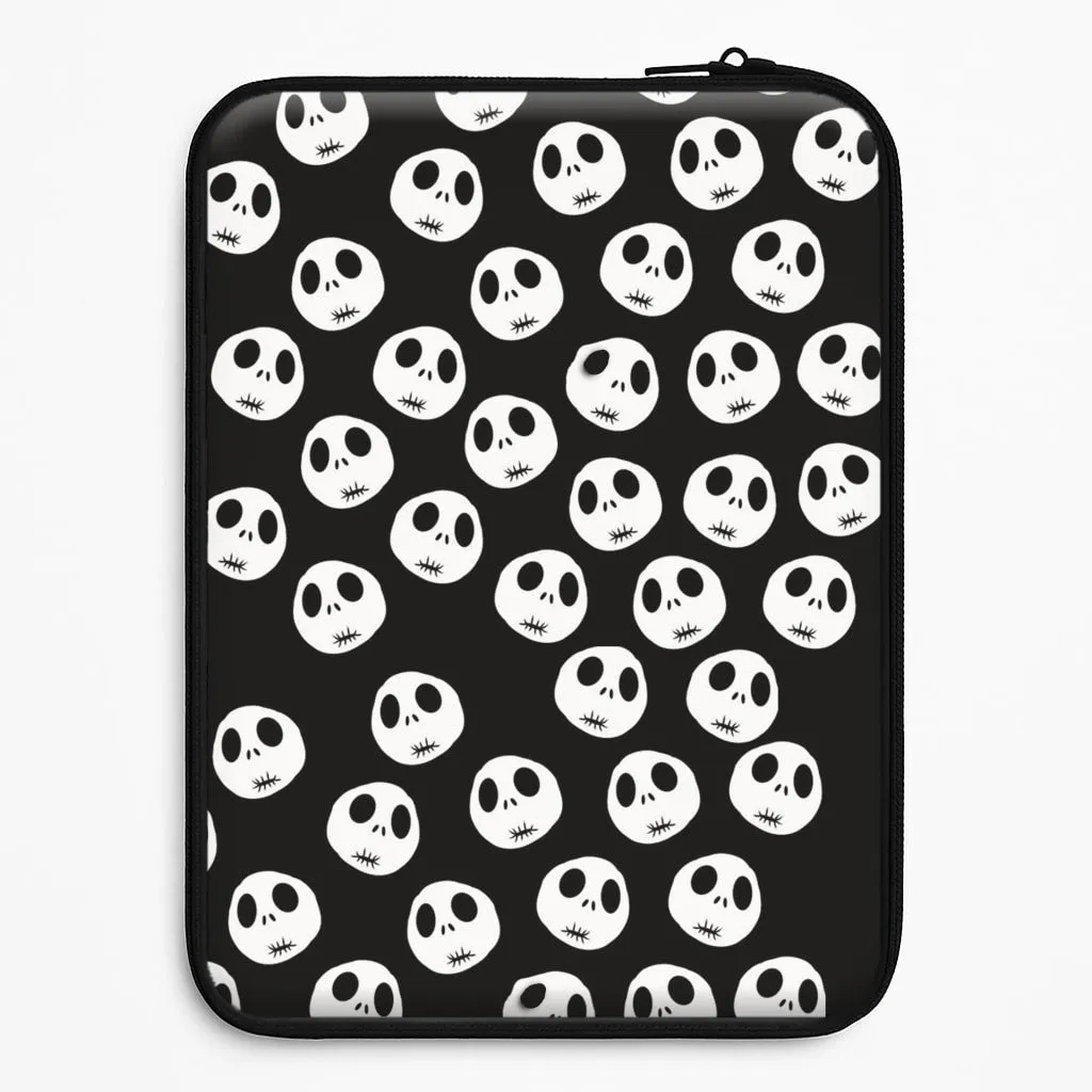 Jack Skellington Pattern - TNBC Laptop Sleeve Comfort Edge Compact Style