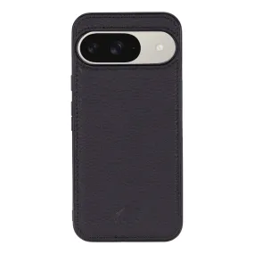 Lightweight Protection York Leather Snap-On Case ?C Pixel 9, Pebble Black