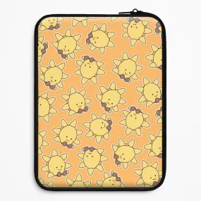 Sun Pattern - Plushy Laptop Sleeve Smart Accessory