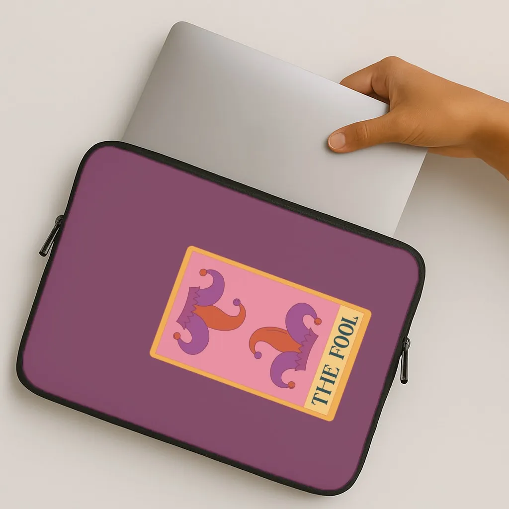 Luxury Coating The Fool - Tarot Cards Laptop Sleeve