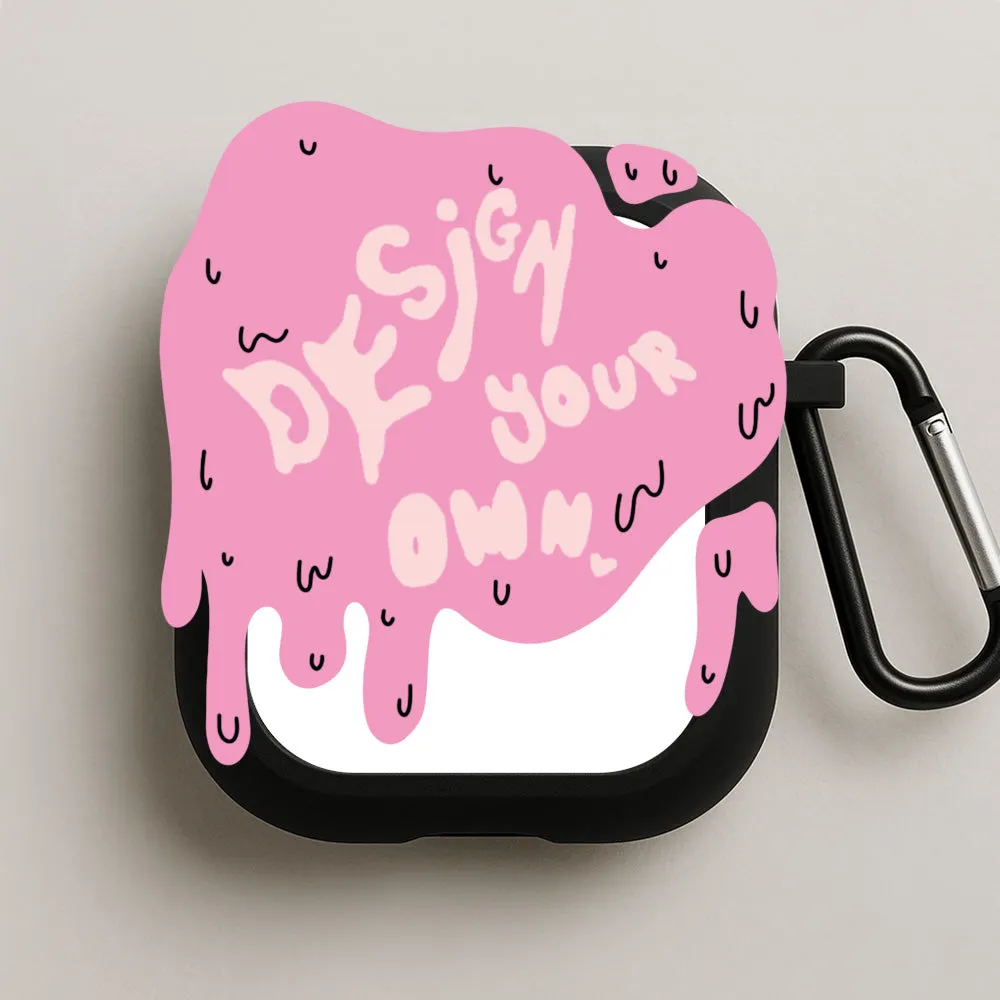 Design Your Own AirPods Case Durable Rubber Case Trendy Matte Texture