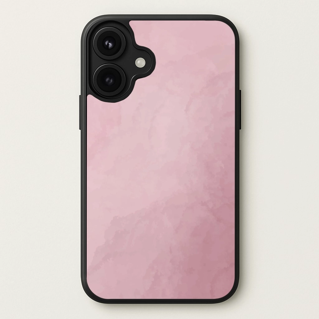 Pink Powder Phone Case Classic Texture