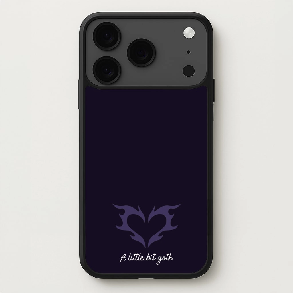 premium design Modern Design Texture A Little Bit Goth Purple Phone Case