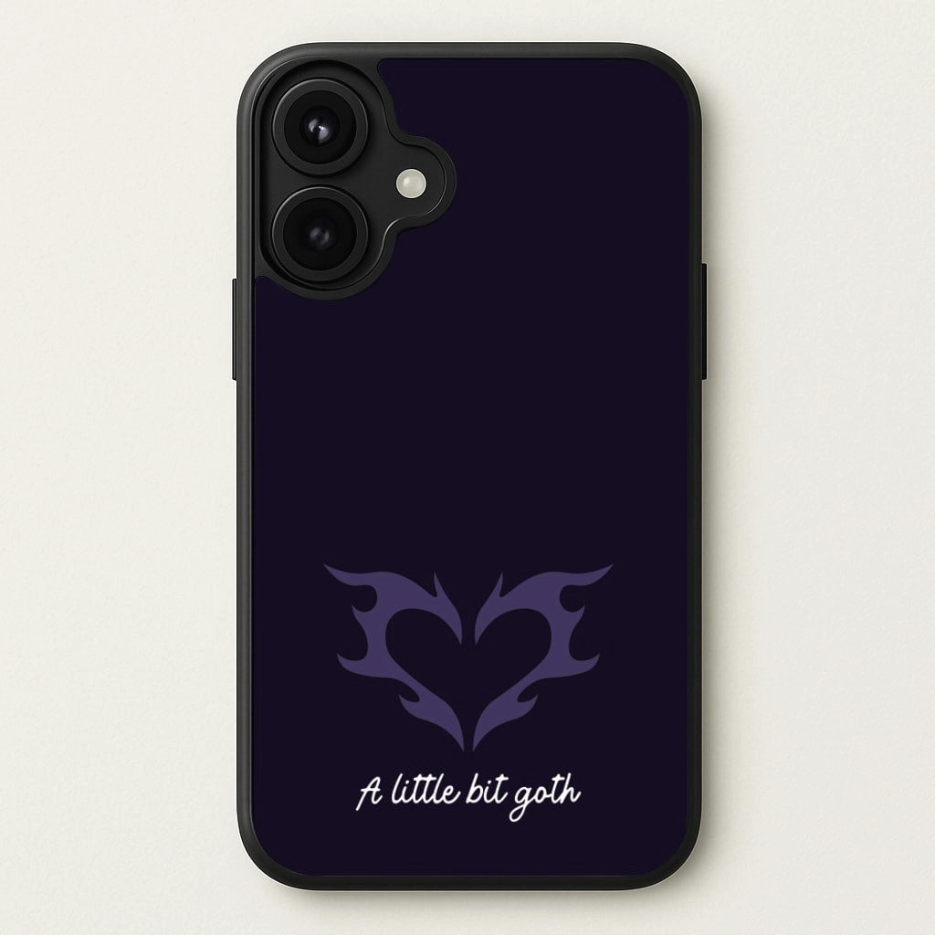 A Little Bit Goth Purple Phone Case Modern Look