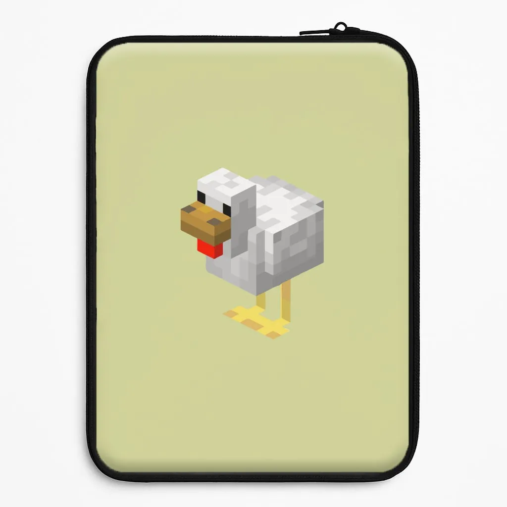 Mining Chicken Laptop Sleeve Modern Pattern Style