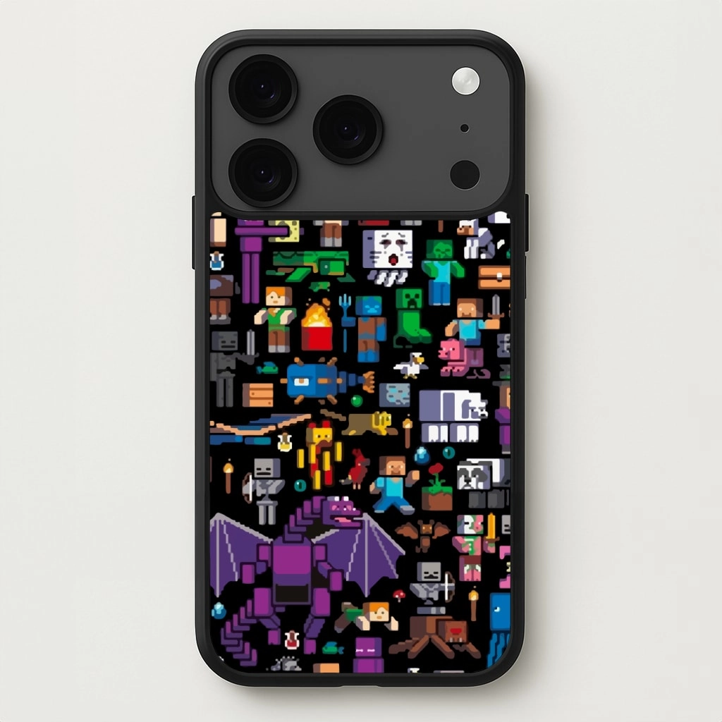 Travel Essential Lightweight accessory Mining Collage Phone Case