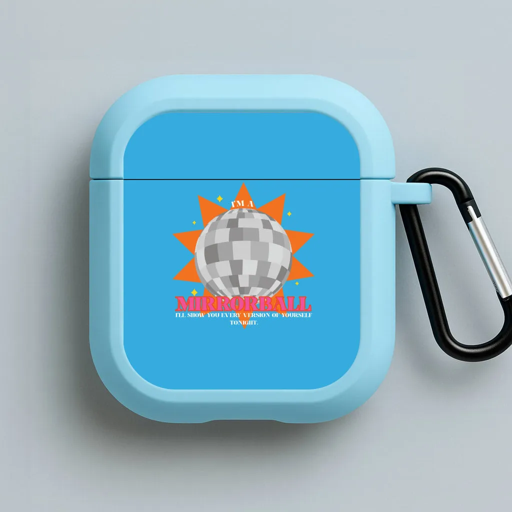 Mirrorball - Taylor AirPods Case Fashionable Audio Holder Compact Gadget Bag