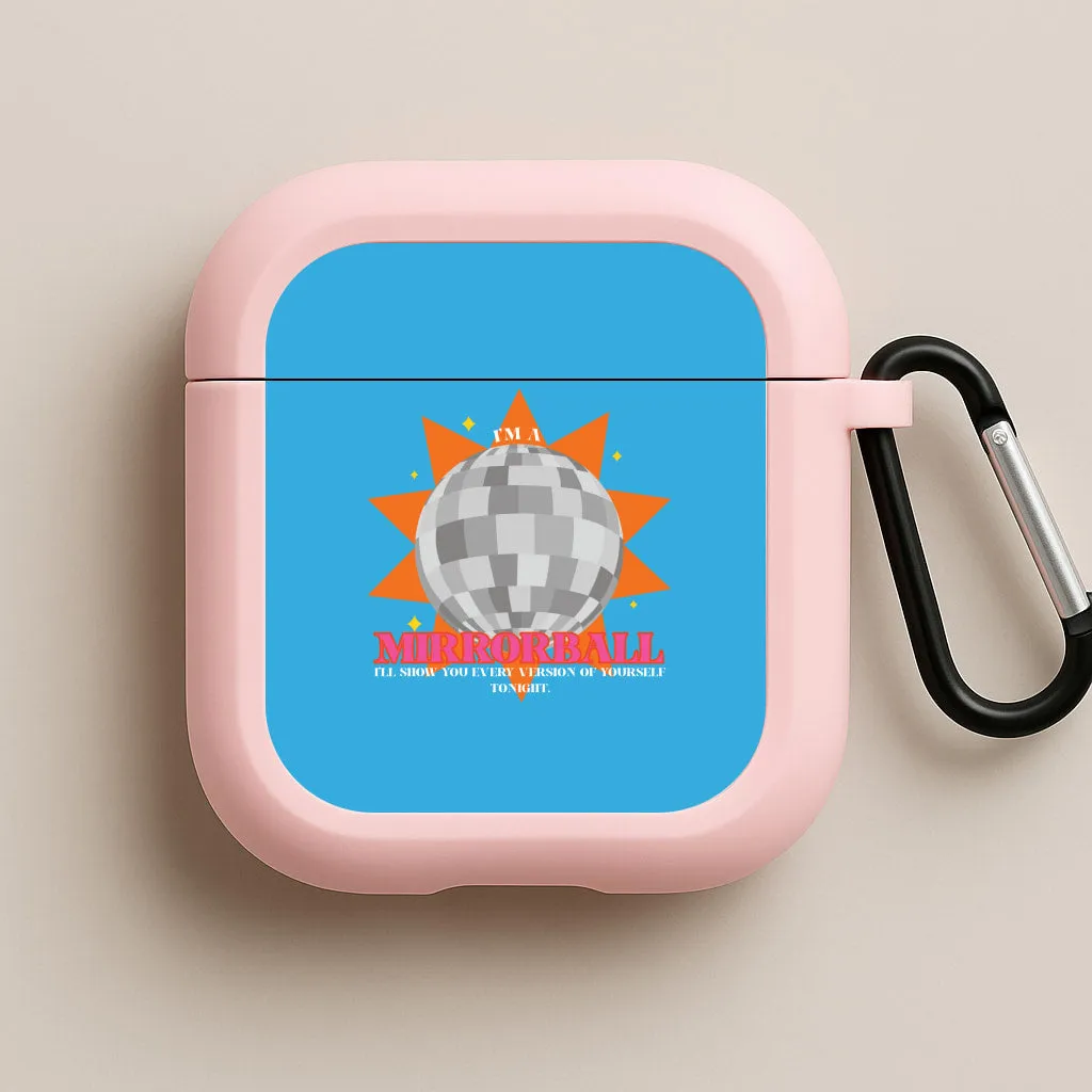 colorful pocket airpods protector Mirrorball - Taylor AirPods Case