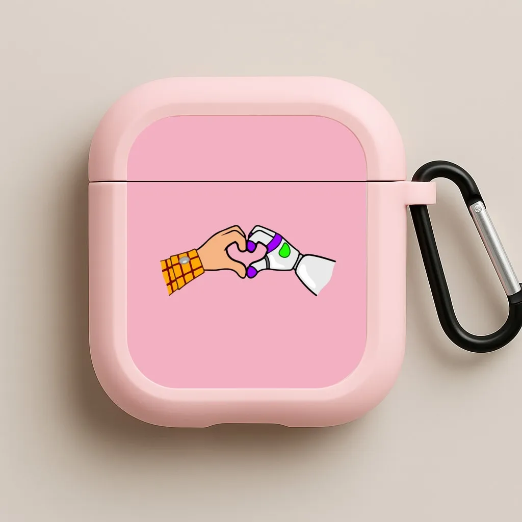 Woody And Buzz Love AirPods Case Portable Device Case