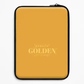 Handheld device Gonna Be Golden Laptop Sleeve