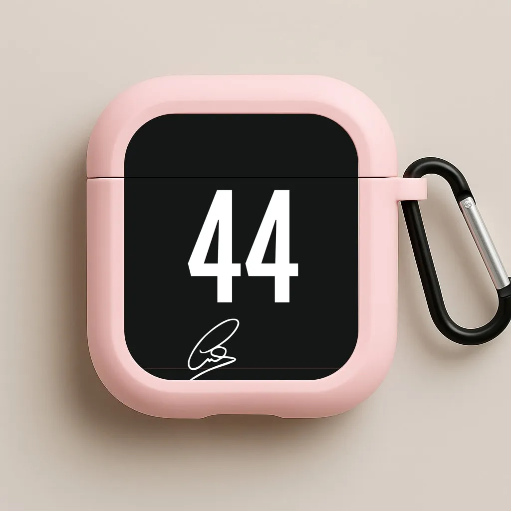 Premium Silicone Texture Hamilton Signature AirPods Case