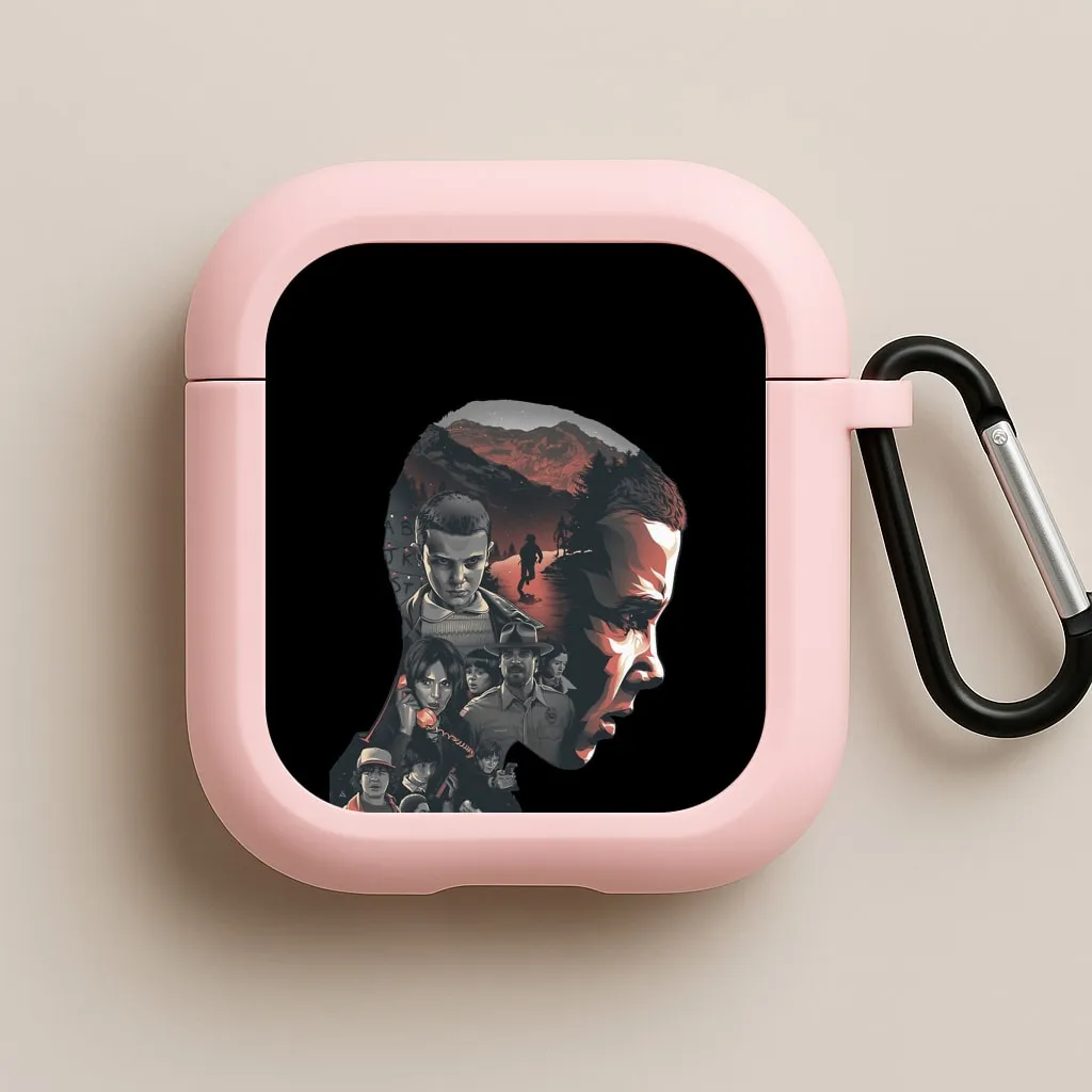 World of Upside Down AirPods Case Fashion Handy Case Modern Minimalist Shell