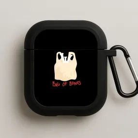 Bag Of Bones - Halloween AirPods Case soft flexible commuter travel cover Modern Silicone Shell