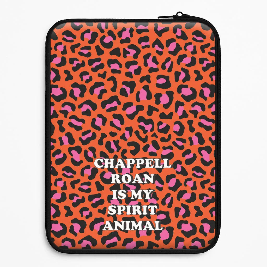 Chappell Is My Spirit Animal Laptop Sleeve Sleek Edge Design Minimal Texture Layer