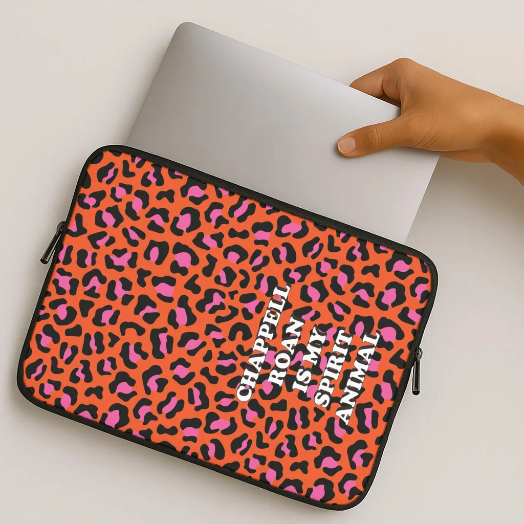 Everyday Fit Subtle design Chappell Is My Spirit Animal Laptop Sleeve