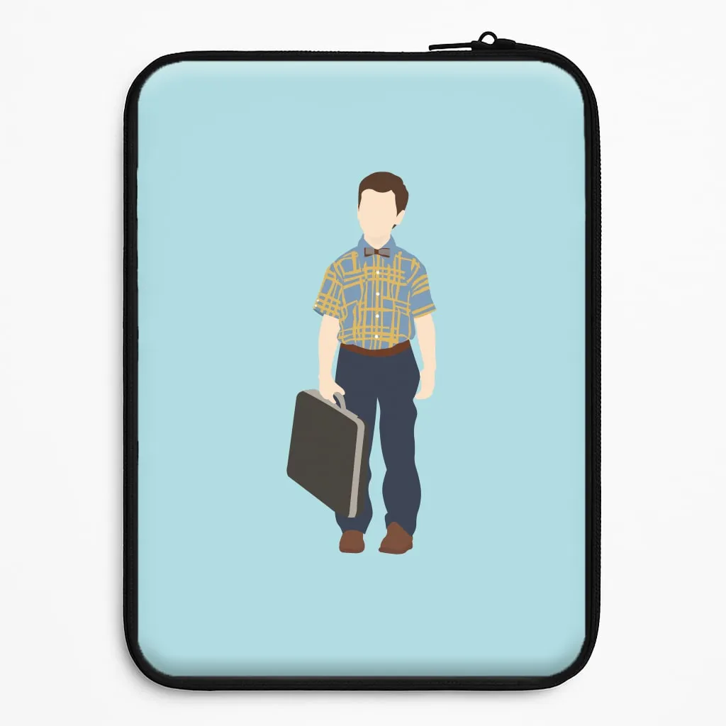Smooth Finish Touch First Day - Sheldon Laptop Sleeve
