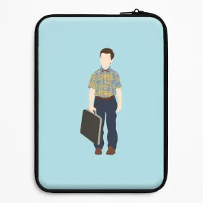 Smooth Finish Touch First Day - Sheldon Laptop Sleeve
