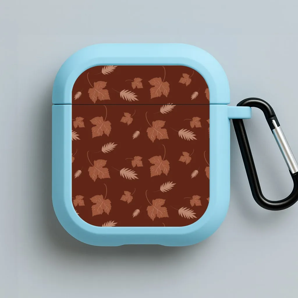 Autumn Leaf Patterns AirPods Case Universal Handy Organizer wireless earbuds sports protector