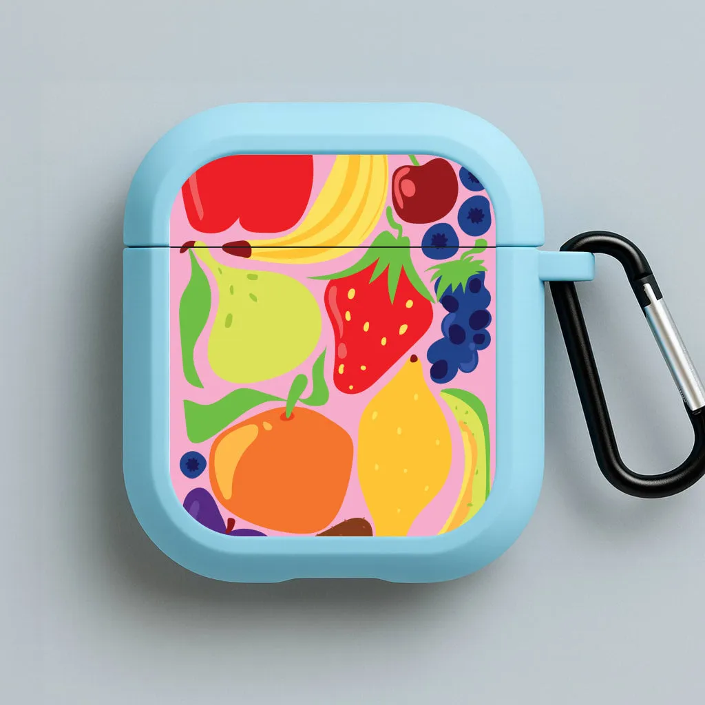 Abstract Fruits AirPods Case Anti Drop Protection