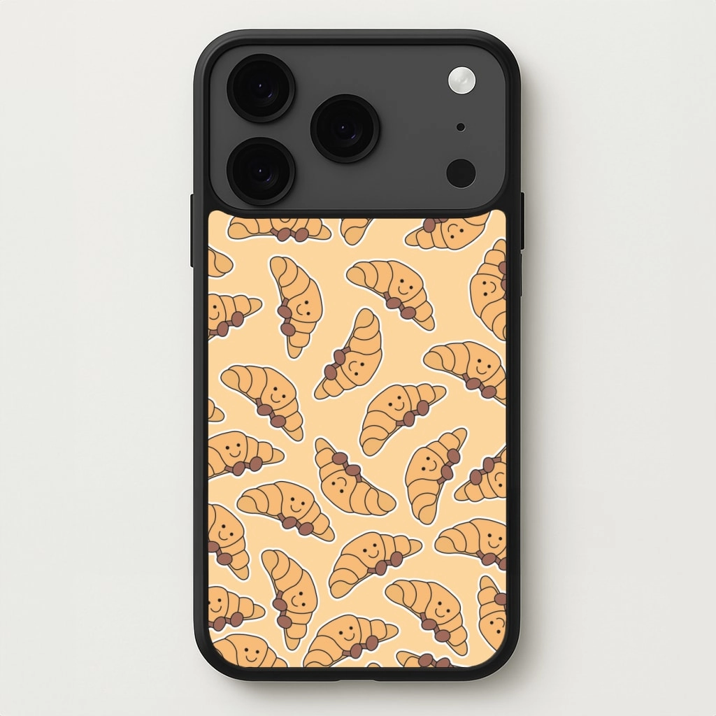 Croissant - Plushy Phone Case Durable Finish Layer