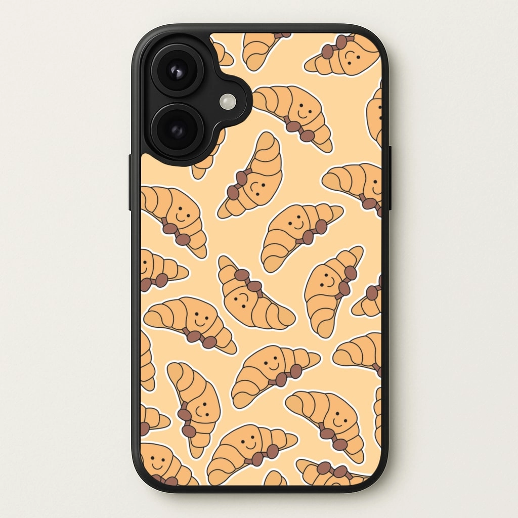 Croissant - Plushy Phone Case Hybrid Protection