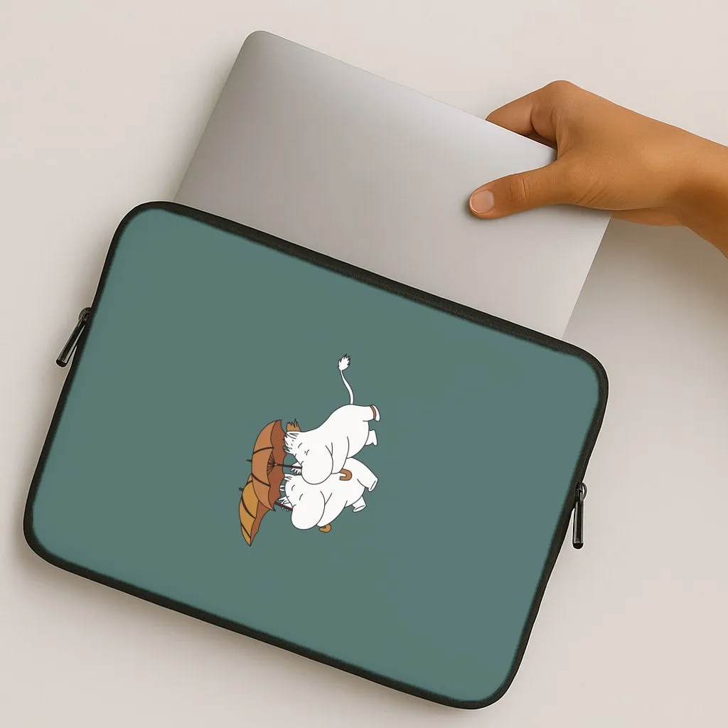 Tactile Feel Moom Umbrellas Laptop Sleeve