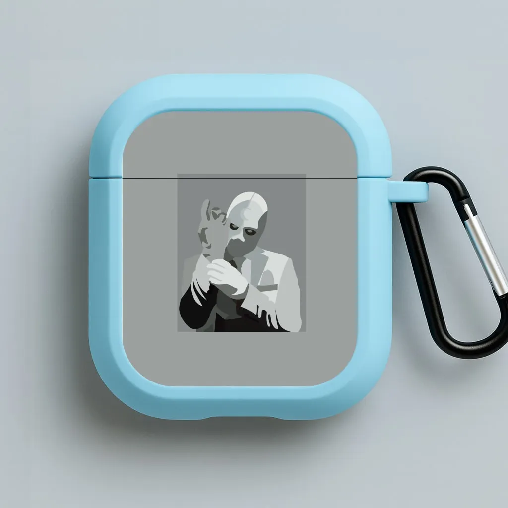 Moon knight AirPods Case fashion hybrid cover fashion neon airpods shell