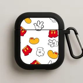 Mouse Gloves, Shorts and Shoes AirPods Case Urban Lifestyle Holder