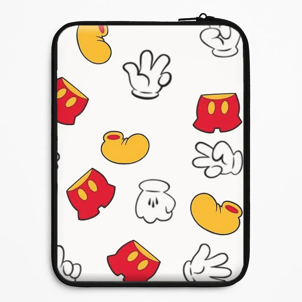 Mouse Gloves, Shorts and Shoes Laptop Sleeve Portable Fit Comfort Fit Edge