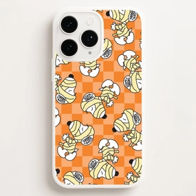Stylish Layer Texture Mummy Cartoon Beagle Pattern Phone Case