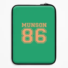Munson 86 - Green Laptop Sleeve Refined Edge