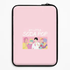 My Little Soda Laptop Sleeve Shock Resistant Build Glossy Texture