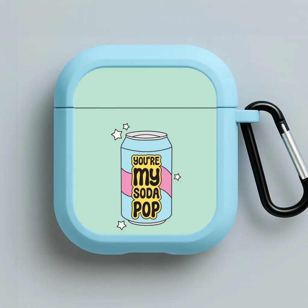 My Soda Can AirPods Case durable soft gradient travel protector